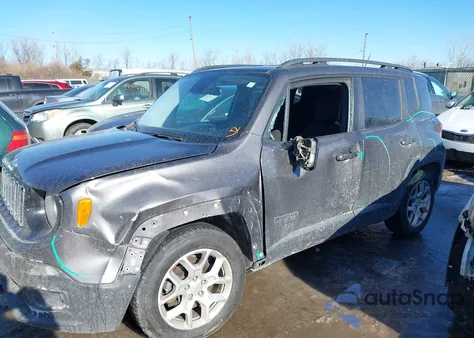 2017 Jeep Renegade Latitude Fwd from USA, damaged, VIN ZACCJABB9HPE92841
